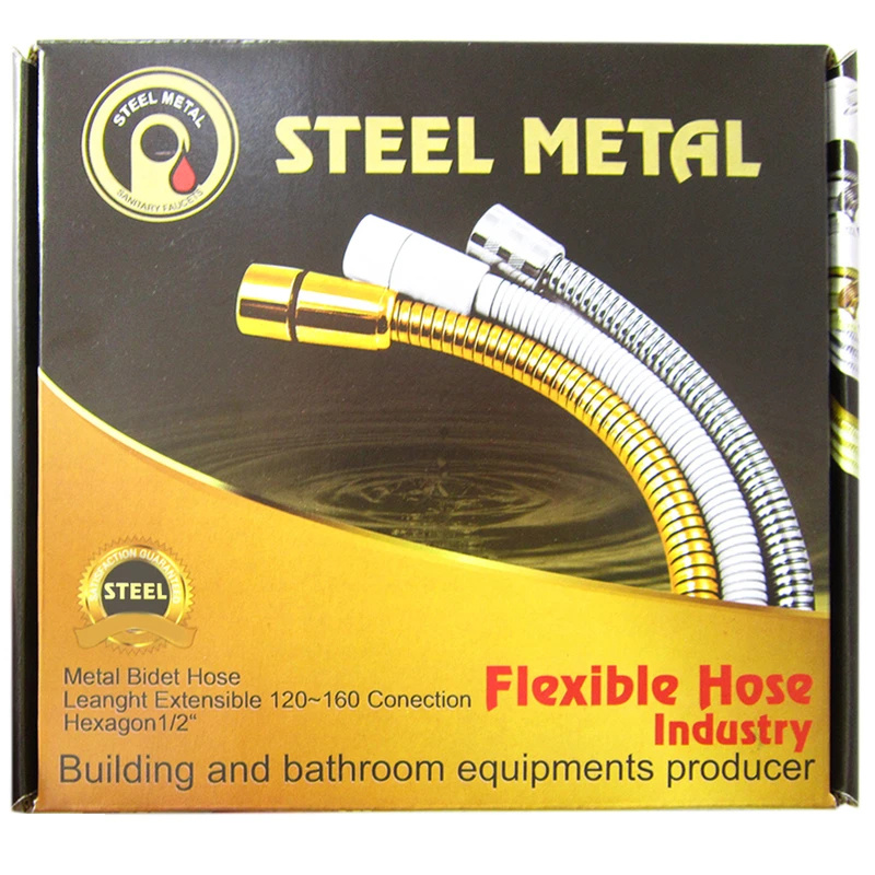 شلنگ توالت استیل متال مدل QRQR0058214