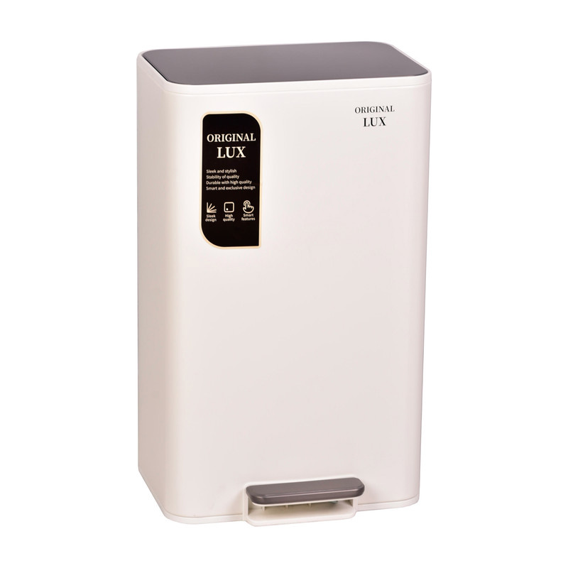 سطل زباله پدالی اورجینال مدل W کد 5018 گنجایش 18 لیتر