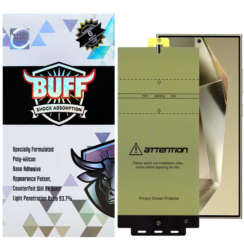 محافظ صفحه نمایش حریم شخصی بوف مدل Hydrogel-Privacy-G مناسب برای گوشی موبایل سامسونگ Galaxy S24 Ultra / S23 Ultra / S22 Ultra 5G محافظ صفحه نمایش حریم شخصی بوف مدل Hydrogel-Privacy-G مناسب برای گوشی موبایل سامسونگ Galaxy S24 Ultra / S23 Ultra / S22 Ultra 5G