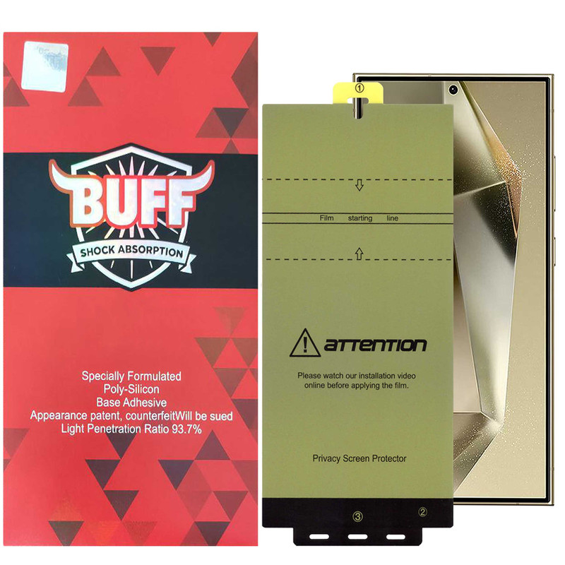 محافظ صفحه نمایش حریم شخصی بوف مدل Hydrogel-Privacy مناسب برای گوشی موبایل سامسونگ Galaxy S24 Ultra / S23 Ultra / S22 Ultra 5G محافظ صفحه نمایش حریم شخصی بوف مدل Hydrogel-Privacy مناسب برای گوشی موبایل سامسونگ Galaxy S24 Ultra / S23 Ultra / S22 Ultra 5G