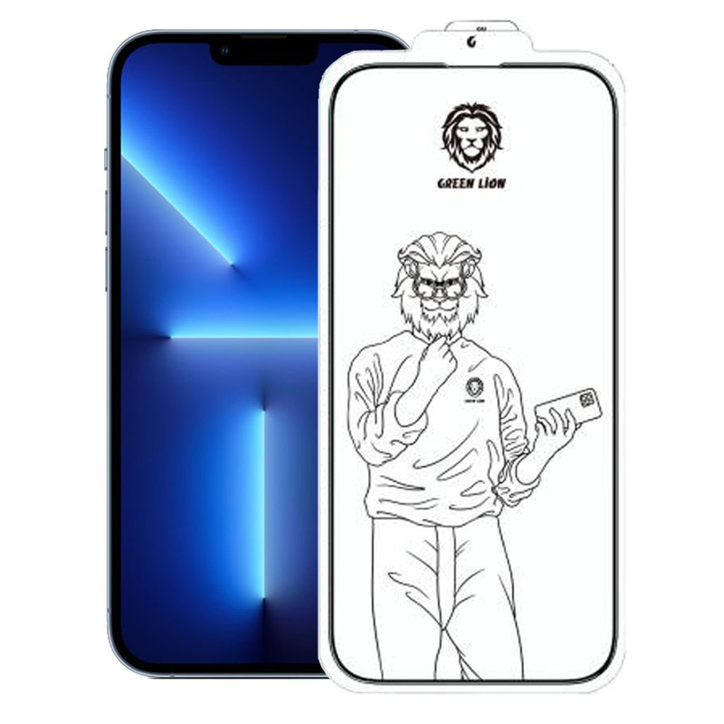 محافظ صفحه نمایش گرین لاین مدل Steve Clear مناسب برای گوشی موبایل اپل iPhone 13 Pro Max/ 14 Plus محافظ صفحه نمایش گرین لاین مدل Steve Clear مناسب برای گوشی موبایل اپل iPhone 13 Pro Max/ 14 Plus