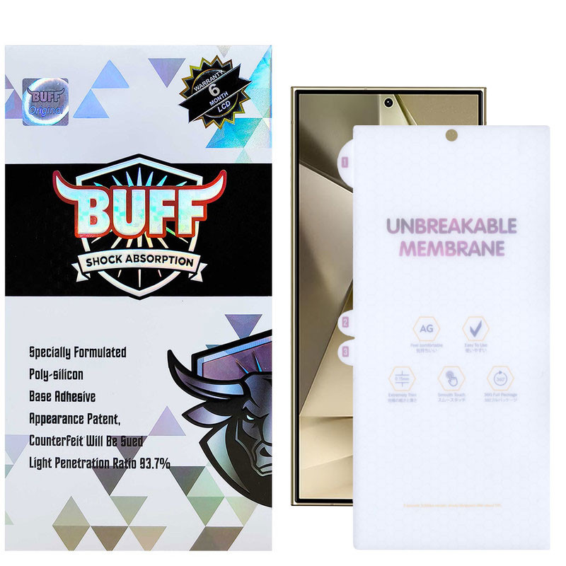 محافظ صفحه نمایش مات بوف مدل Hydrogel-Matte-G مناسب برای گوشی موبایل سامسونگ Galaxy S24 Ultra / S23 Ultra / S22 Ultra محافظ صفحه نمایش مات بوف مدل Hydrogel-Matte-G مناسب برای گوشی موبایل سامسونگ Galaxy S24 Ultra / S23 Ultra / S22 Ultra