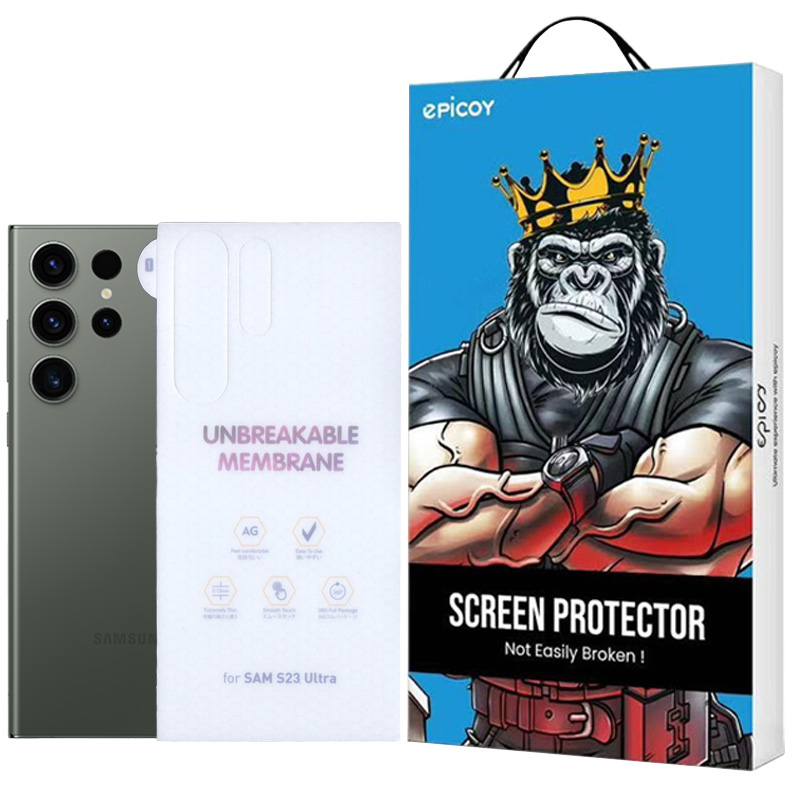 محافظ مات پشت گوشی اپیکوی مدل HydrogelMatte-Back مناسب برای گوشی موبایل سامسونگ Galaxy S23 Ultra محافظ مات پشت گوشی اپیکوی مدل HydrogelMatte-Back مناسب برای گوشی موبایل سامسونگ Galaxy S23 Ultra