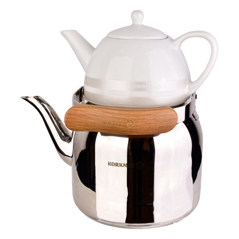 کتری و قوری کرکماز طرح Foresta کد 217 گنجایش کتری 3.5 لیتر گنجایش قوری 1 لیتر کتری و قوری کرکماز طرح Foresta کد 217 گنجایش کتری 3.5 لیتر گنجایش قوری 1 لیتر