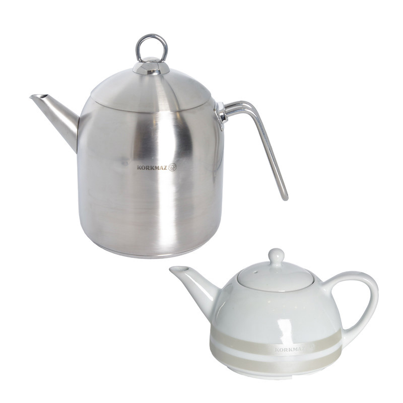 ست کتری و قوری کرکماز کد 091 گنجایش کتری 3 لیتر گنجایش قوری 1 لیتر ست کتری و قوری کرکماز کد 091 گنجایش کتری 3 لیتر گنجایش قوری 1 لیتر