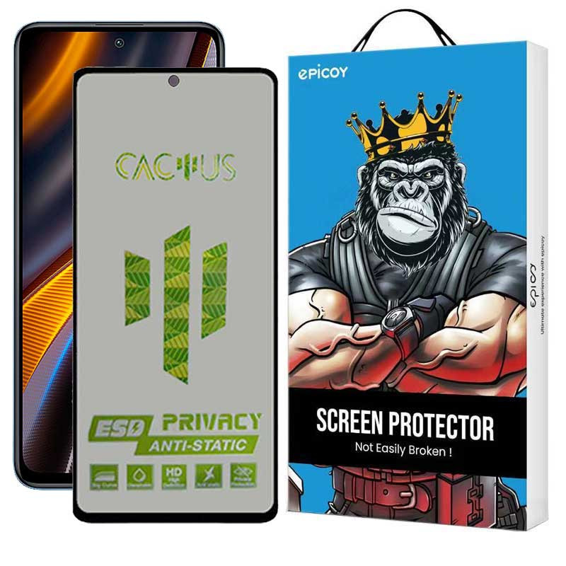 محافظ صفحه نمایش حریم شخصی اپیکوی مدل Cactus-ESD-Privacy مناسب برای گوشی موبایل شیائومی Poco M4 Pro 5G / Poco X4 GT 5G / Poco X3 GT 5G محافظ صفحه نمایش حریم شخصی اپیکوی مدل Cactus-ESD-Privacy مناسب برای گوشی موبایل شیائومی Poco M4 Pro 5G / Poco X4 GT 5G / Poco X3 GT 5G
