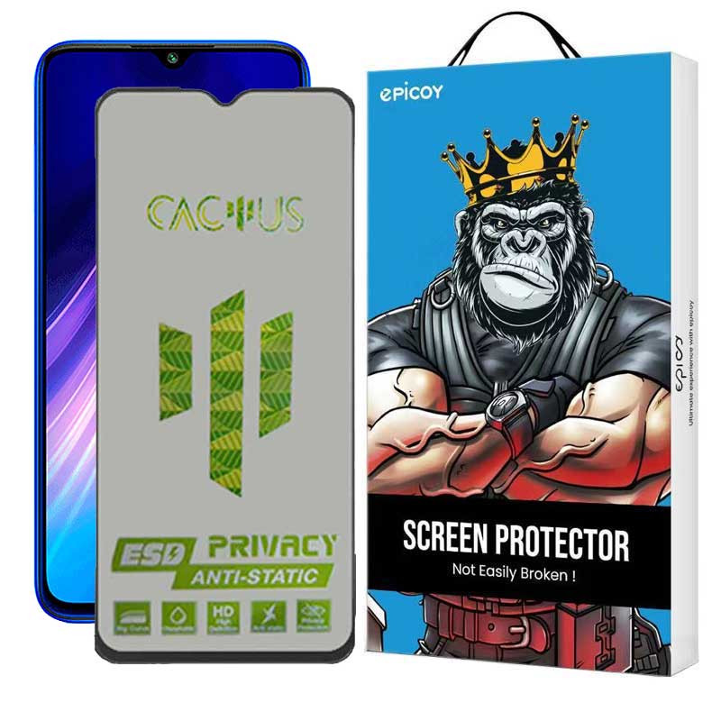 محافظ صفحه نمایش حریم شخصی اپیکوی مدل Cactus-ESD-Privacy مناسب برای گوشی موبایل شیائومی Redmi Note 8 محافظ صفحه نمایش حریم شخصی اپیکوی مدل Cactus-ESD-Privacy مناسب برای گوشی موبایل شیائومی Redmi Note 8