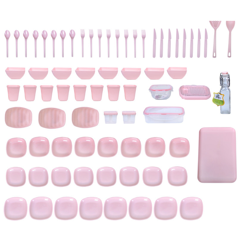 سبد پیک نیک 85 پارچه لیمون مدل لبخند کد 896 سبد پیک نیک 85 پارچه لیمون مدل لبخند کد 896