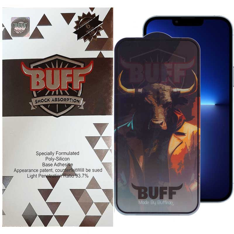 محافظ صفحه نمایش بوف مدل 5D Buffer-G مناسب برای گوشی موبایل اپل iPhone 13 Pro Max / 14 Plus محافظ صفحه نمایش بوف مدل 5D Buffer-G مناسب برای گوشی موبایل اپل iPhone 13 Pro Max / 14 Plus