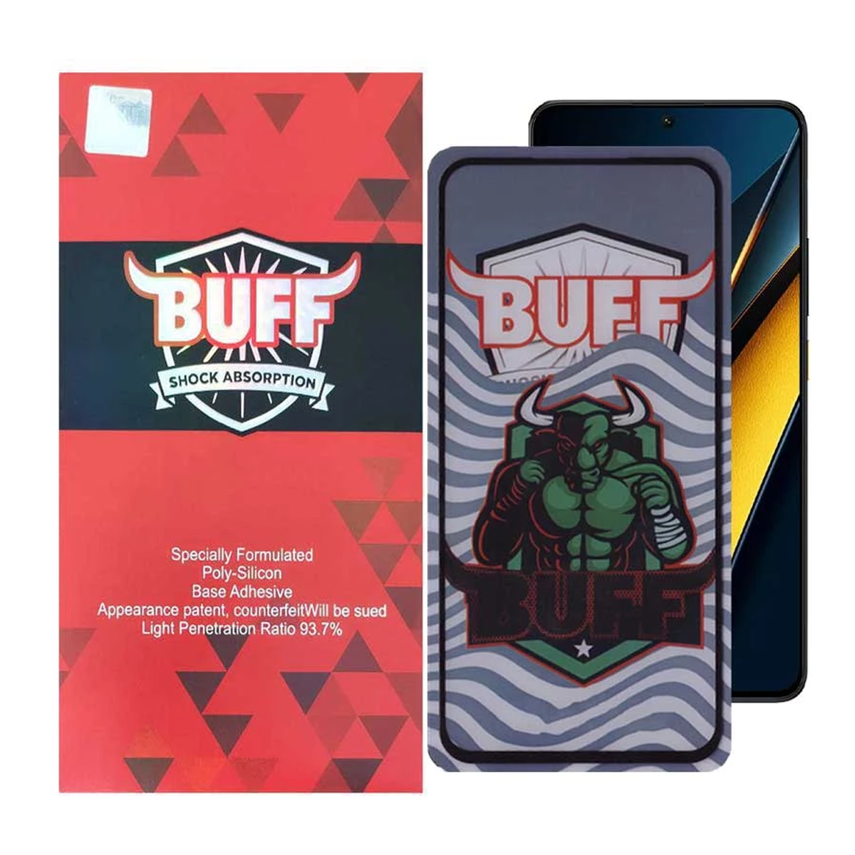 گلس گوشی پوکو M6 Pro 5G بوف مدل Super Power 5D گلس گوشی پوکو M6 Pro 5G بوف مدل Super Power 5D