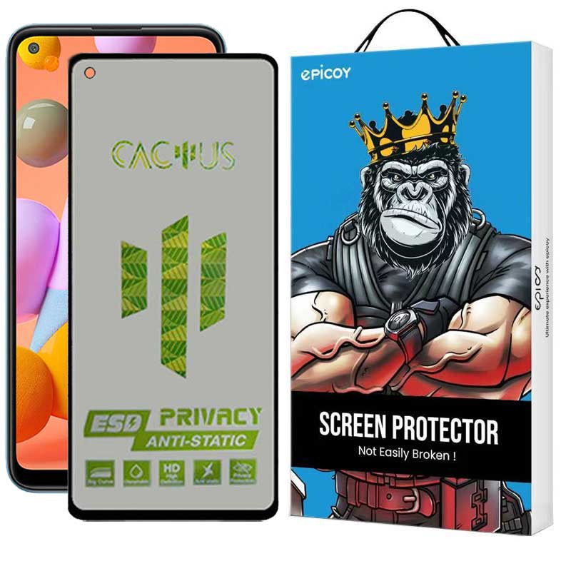 محافظ صفحه نمایش حریم شخصی اپیکوی مدل Cactus-ESD-Privacy مناسب برای گوشی موبایل سامسونگ Galaxy A11 / M11 محافظ صفحه نمایش حریم شخصی اپیکوی مدل Cactus-ESD-Privacy مناسب برای گوشی موبایل سامسونگ Galaxy A11 / M11
