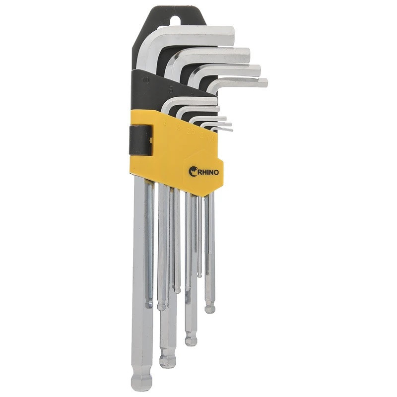 آچارآلن رینو مدل SMT-RIHNO--4120-6GOSH-9PCSمجموعه 9 عددی آچارآلن رینو مدل SMT-RIHNO--4120-6GOSH-9PCSمجموعه 9 عددی