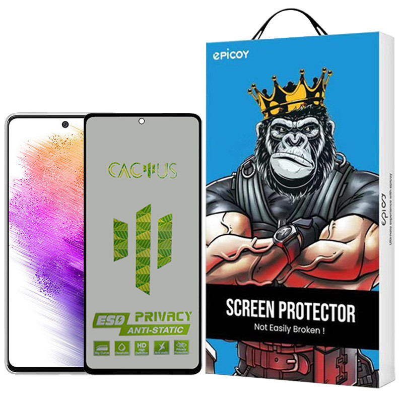 محافظ صفحه نمایش حریم شخصی اپیکوی مدل Cactus-ESD-Privacy مناسب برای گوشی موبایل سامسونگ Galaxy A73 5G/A72 4G/5G /M54 /M53 5G/M52/ M5/A71/A81/A91/M62/F62/S10 Lite/Note 10 Lite محافظ صفحه نمایش حریم شخصی اپیکوی مدل Cactus-ESD-Privacy مناسب برای گوشی موبایل سامسونگ Galaxy A73 5G/A72 4G/5G /M54 /M53 5G/M52/ M5/A71/A81/A91/M62/F62/S10 Lite/Note 10 Lite
