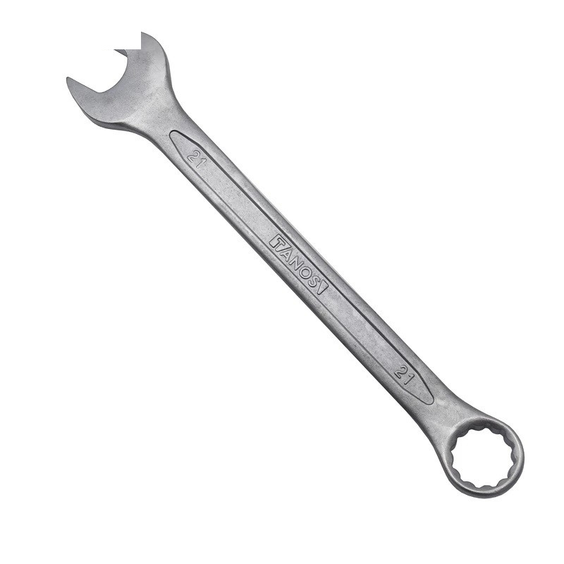 آچار یکسر تخت و یکسر رینگی تانوس مدل SMT-TANOS-21MM-TAKHT RING سایز 21 میلی متر