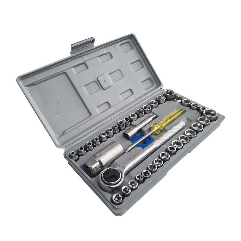 مجموعه 40 عددی آچار و سری بکس آیوا مدل DI-40PCS مجموعه 40 عددی آچار و سری بکس آیوا مدل DI-40PCS