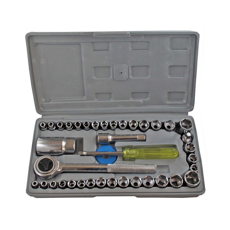 آچار بکس آیوا مدل M2 مجموعه 40 عددی آچار بکس آیوا مدل M2 مجموعه 40 عددی