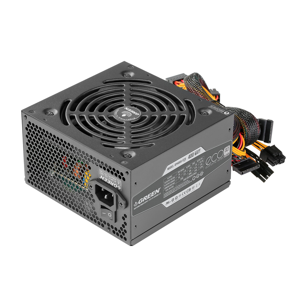پاور کامپیوتر گرین مدل GP400A-ECO Rev3.1 پاور کامپیوتر گرین مدل GP400A-ECO Rev3.1