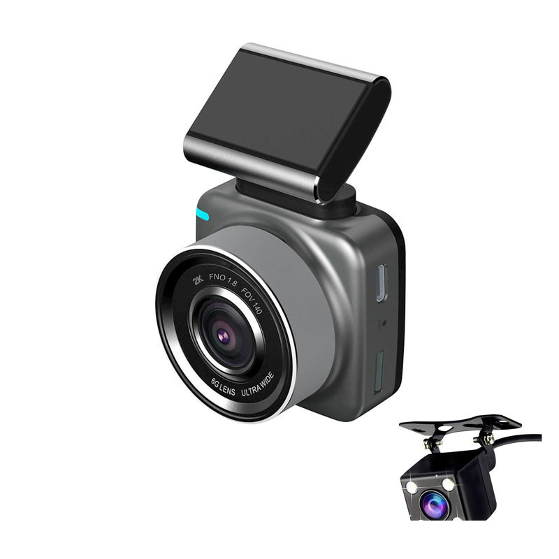 دوربین ثبت وقایع خودرو انی تک مدل Q2M-2K به همراه دوربین دنده عقب دوربین ثبت وقایع خودرو انی تک مدل Q2M-2K به همراه دوربین دنده عقب