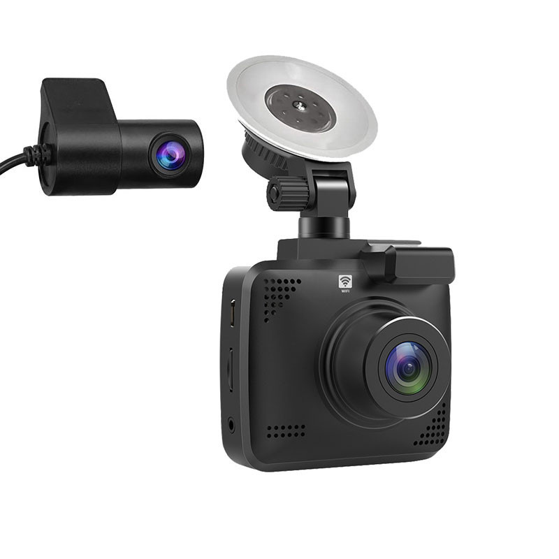 دوربین ثبت وقایع خودرو مدل JD-2K WiFi به همراه دوربین دنده عقب دوربین ثبت وقایع خودرو مدل JD-2K WiFi به همراه دوربین دنده عقب