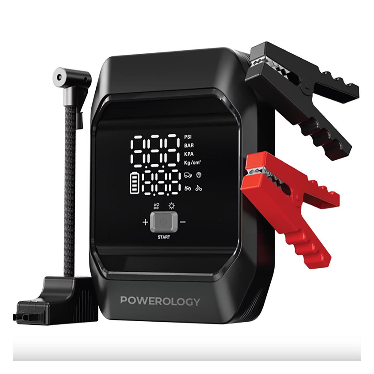 جامپ استارتر و پاوربانک پاورولوجی مدل PWKF03MBK جامپ استارتر و پاوربانک پاورولوجی مدل PWKF03MBK