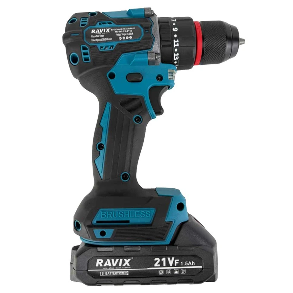 دریل شارژی راویکس مدل RX-2160 دریل شارژی راویکس مدل RX-2160