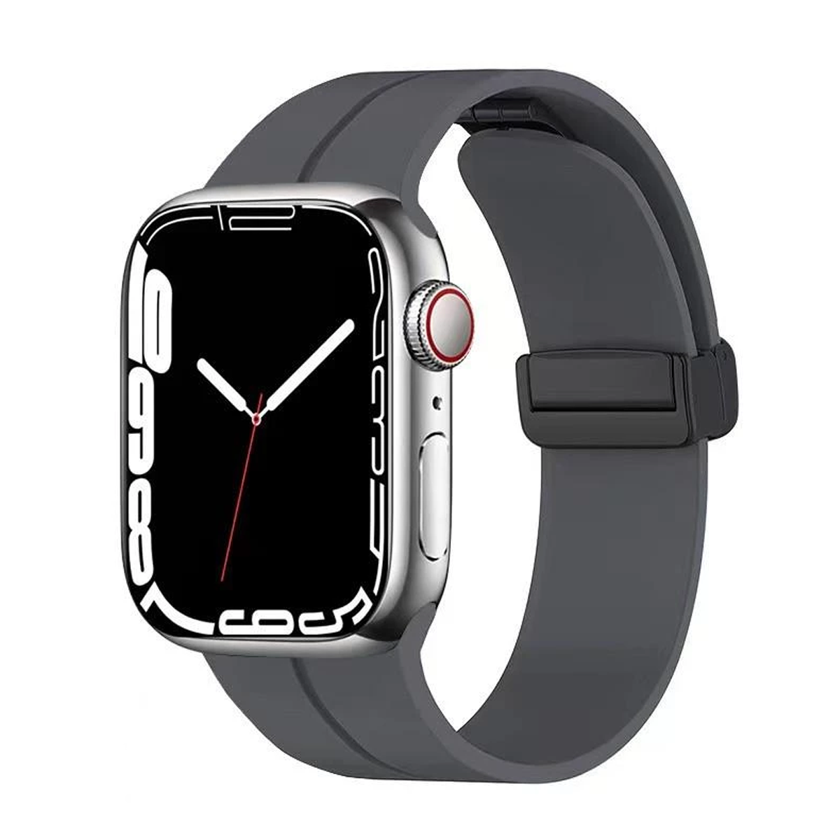 بند ساعت هوشمند اپل واچ 42/44/45/49 میلی متری مدل مگنت 5692-مشکی