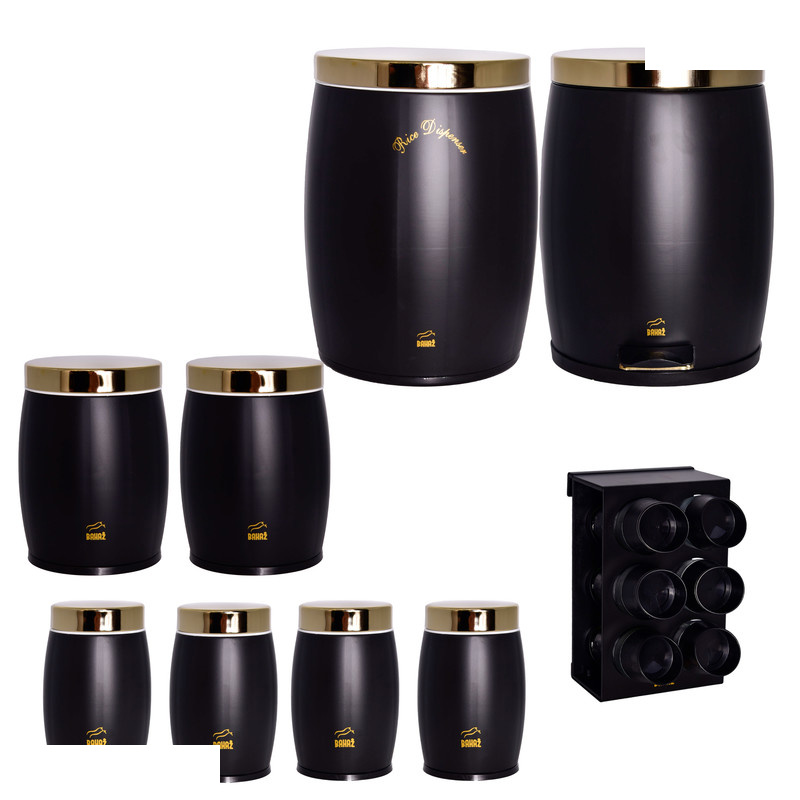 سرویس آشپزخانه 15 پارچه بهاز کالا طرح خمره ای کد 16351174 سرویس آشپزخانه 15 پارچه بهاز کالا طرح خمره ای کد 16351174