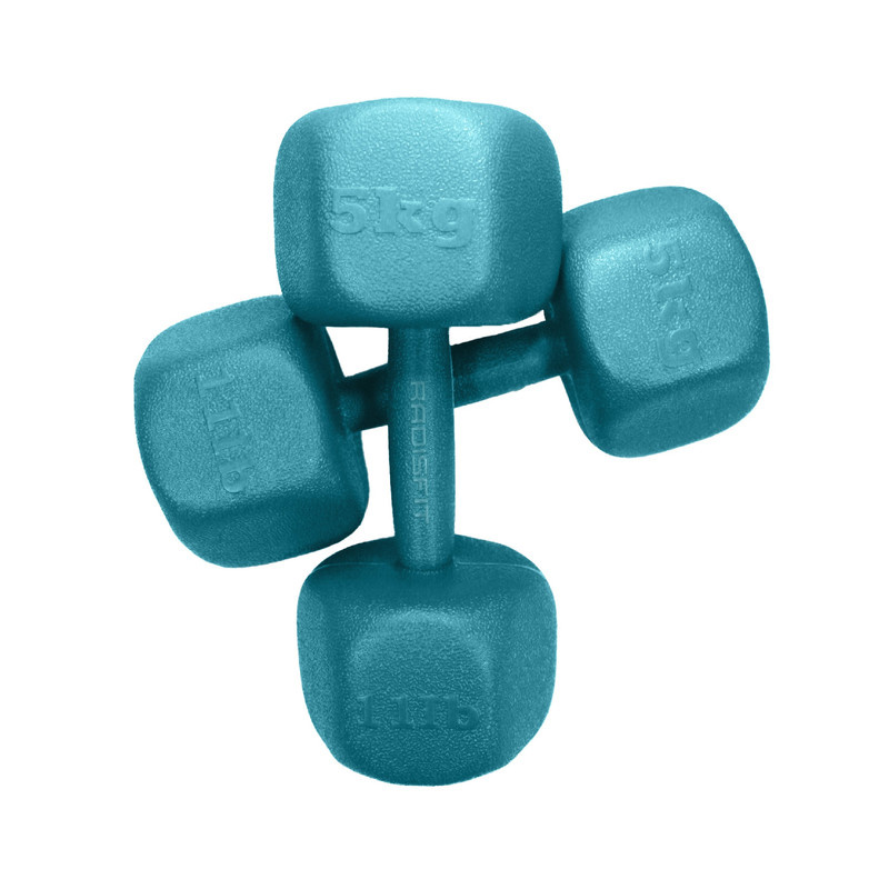 دمبل رادیس فیت مدل RPHF-5000 وزن 5 کیلوگرم بسته دو عددی دمبل رادیس فیت مدل RPHF-5000 وزن 5 کیلوگرم بسته دو عددی