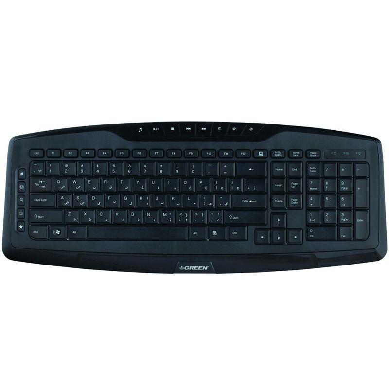 کیبورد با سیم گرین مدل GK-501