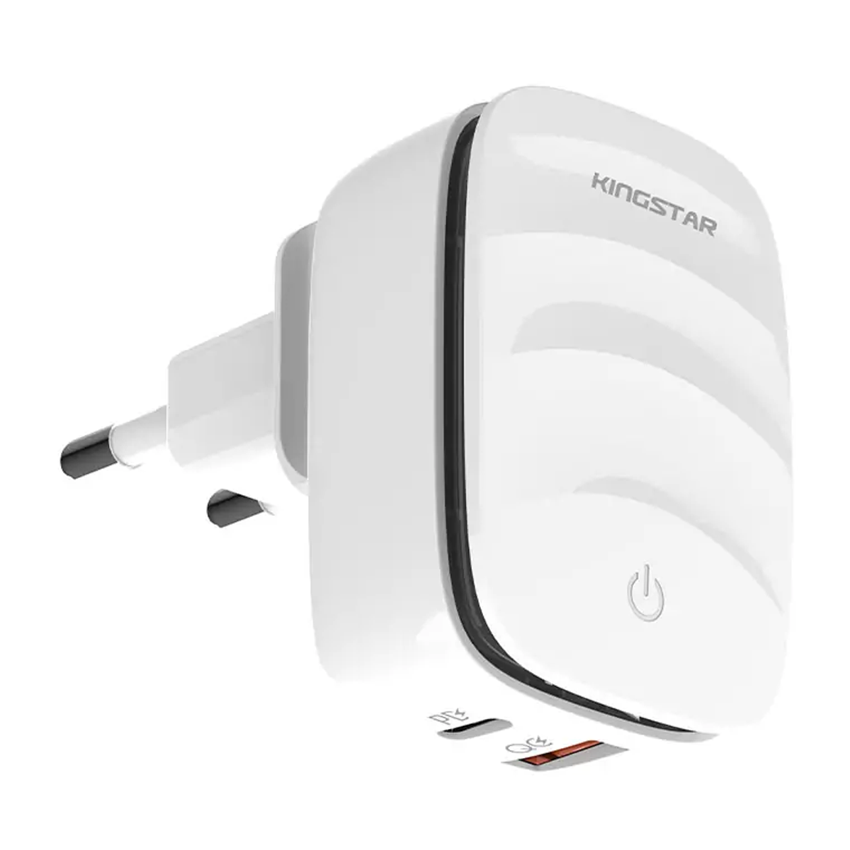شارژر دیواری کینگ استار مدل KW193iPD توان 20 وات-سفید شارژر دیواری کینگ استار مدل KW193iPD توان 20 وات-سفید