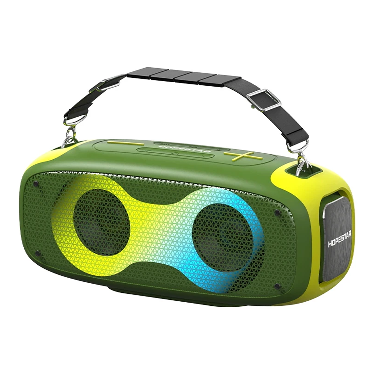 اسپیکر بلوتوثی هوپ استار مدل A30 Party-سبز ارتشی اسپیکر بلوتوثی هوپ استار مدل A30 Party-سبز ارتشی