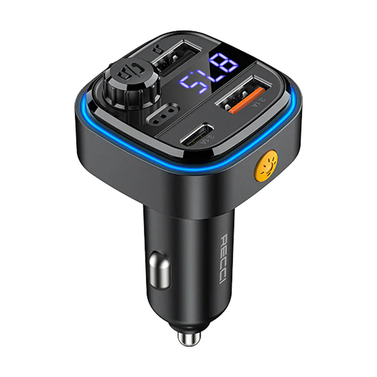 شارژر فندکی رسی مدل RQ08 توان 30 وات شارژر فندکی رسی مدل RQ08 توان 30 وات