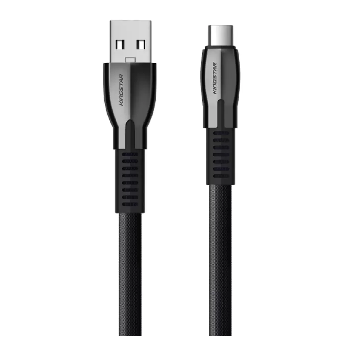 کابل تایپ سی کینگ استار مدل K345C طول 1 متر-مشکی کابل تایپ سی کینگ استار مدل K345C طول 1 متر-مشکی