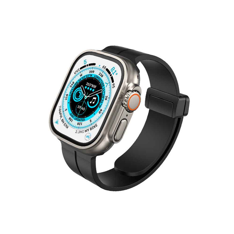 بند اپل واچ 42/44/45/49 میلی متری کوتتسی مدل W108 21048-سبز تیره بند اپل واچ 42/44/45/49 میلی متری کوتتسی مدل W108 21048-سبز تیره