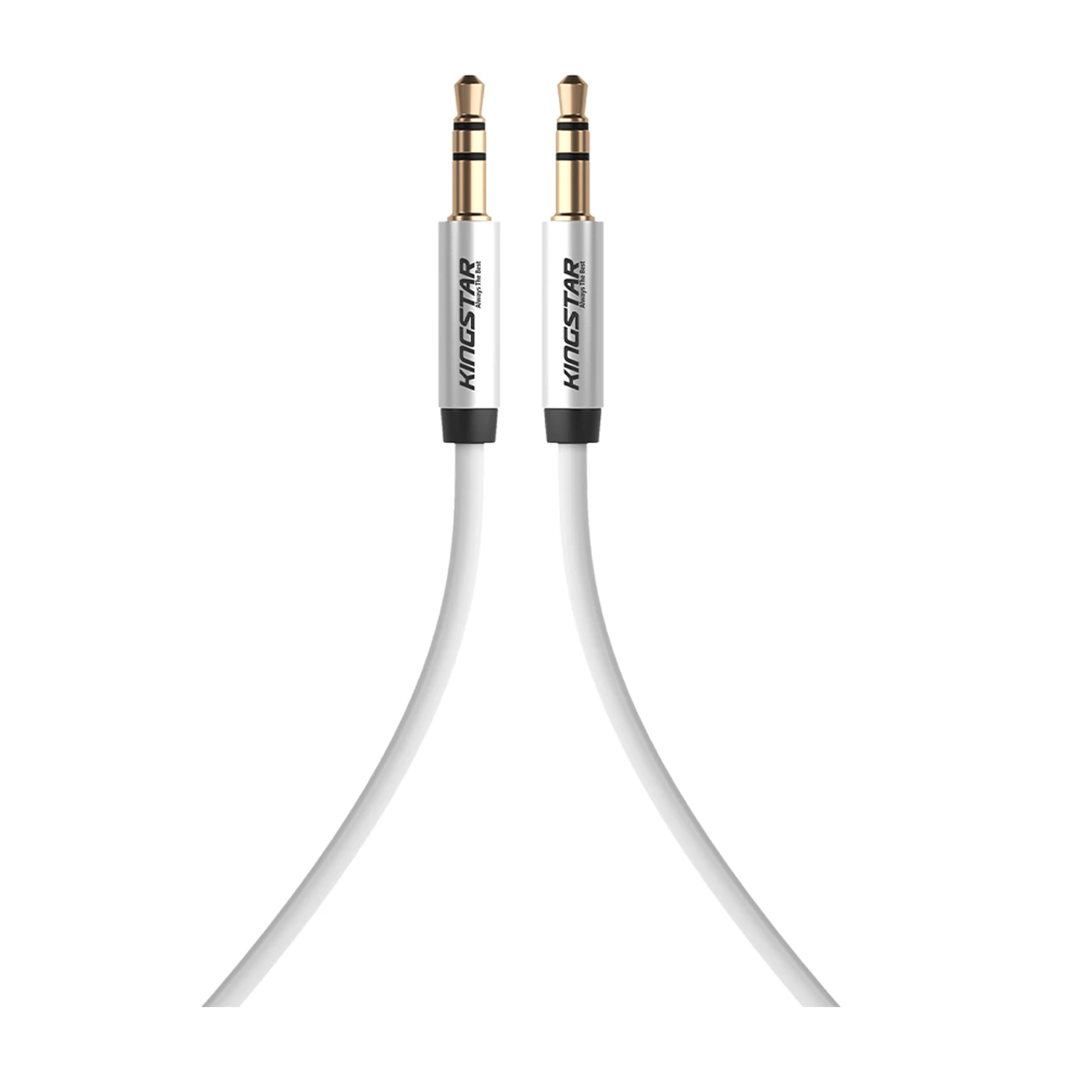 کابل AUX کینگ استار مدل KA618 طول 1.1 متر-نقرهای کابل AUX کینگ استار مدل KA618 طول 1.1 متر-نقرهای