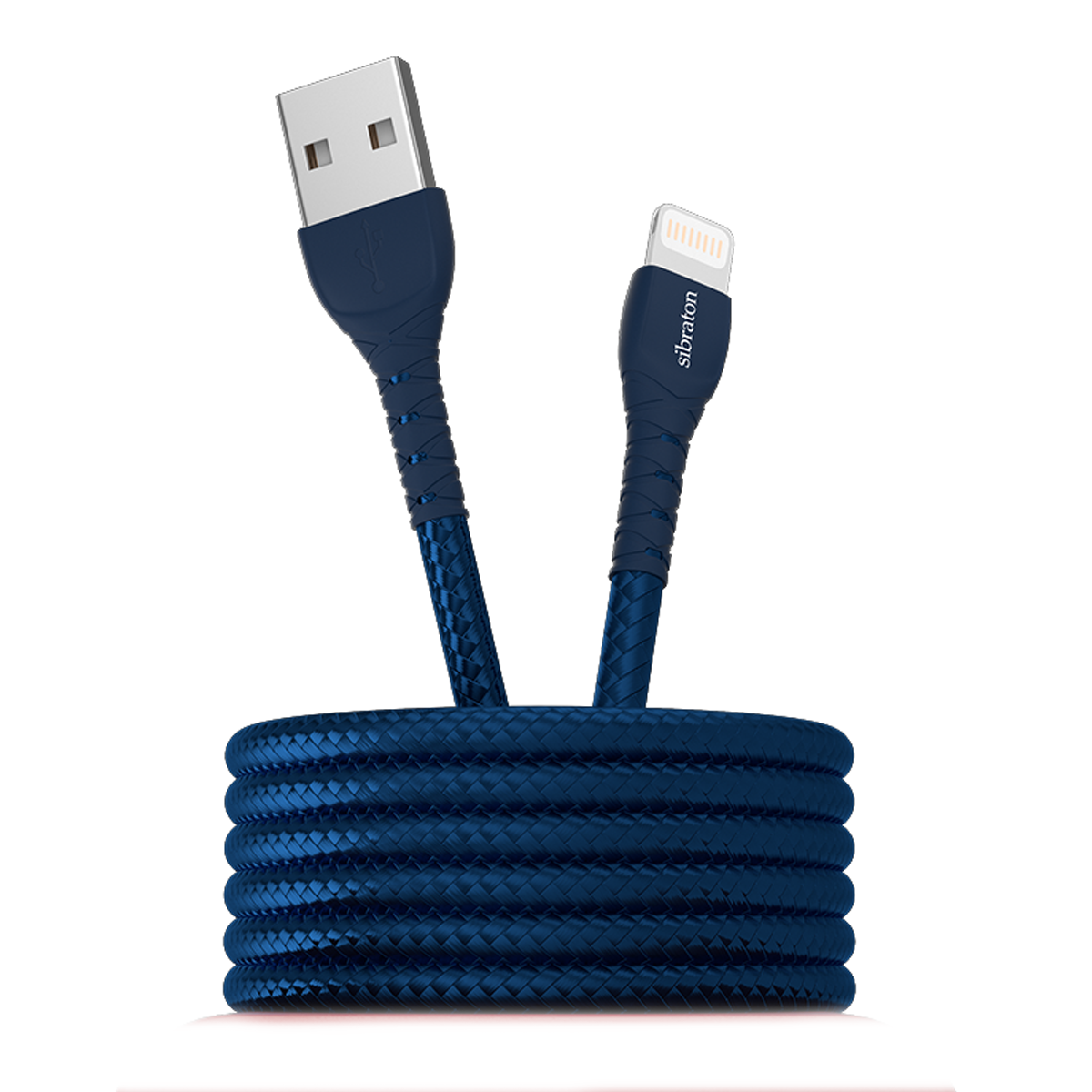 کابل لایتنینگ سیبراتون مدل S231i طول 1.1 متر-آبی کابل لایتنینگ سیبراتون مدل S231i طول 1.1 متر-آبی