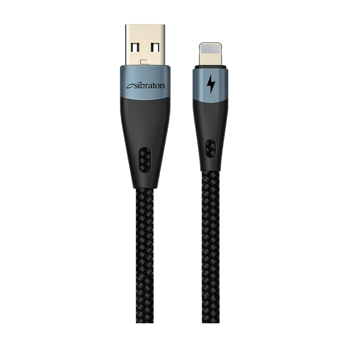 کابل لایتنینگ سیبراتون مدل S665i طول 1 متر-مشکی کابل لایتنینگ سیبراتون مدل S665i طول 1 متر-مشکی