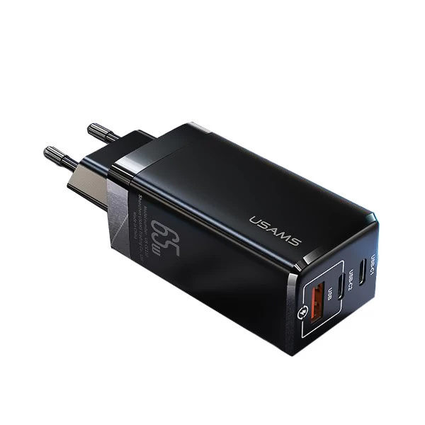 شارژر دیواری یوسمز مدل US-CC110 توان 65 وات-سفید شارژر دیواری یوسمز مدل US-CC110 توان 65 وات-سفید