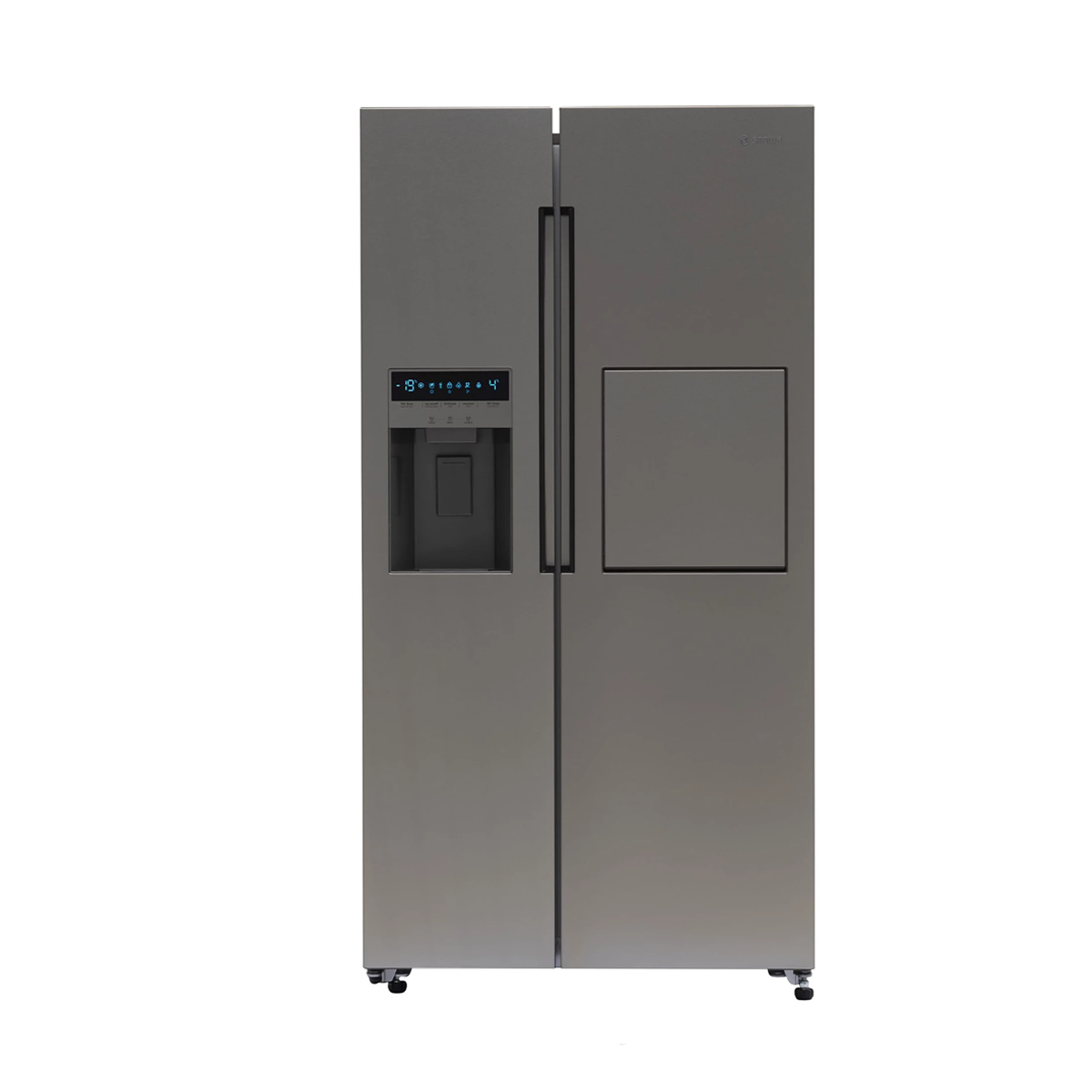 یخچال فریزر ساید بای ساید اسنوا 32 فوت سری هارمونی مدل SN8-2034SS-استیل