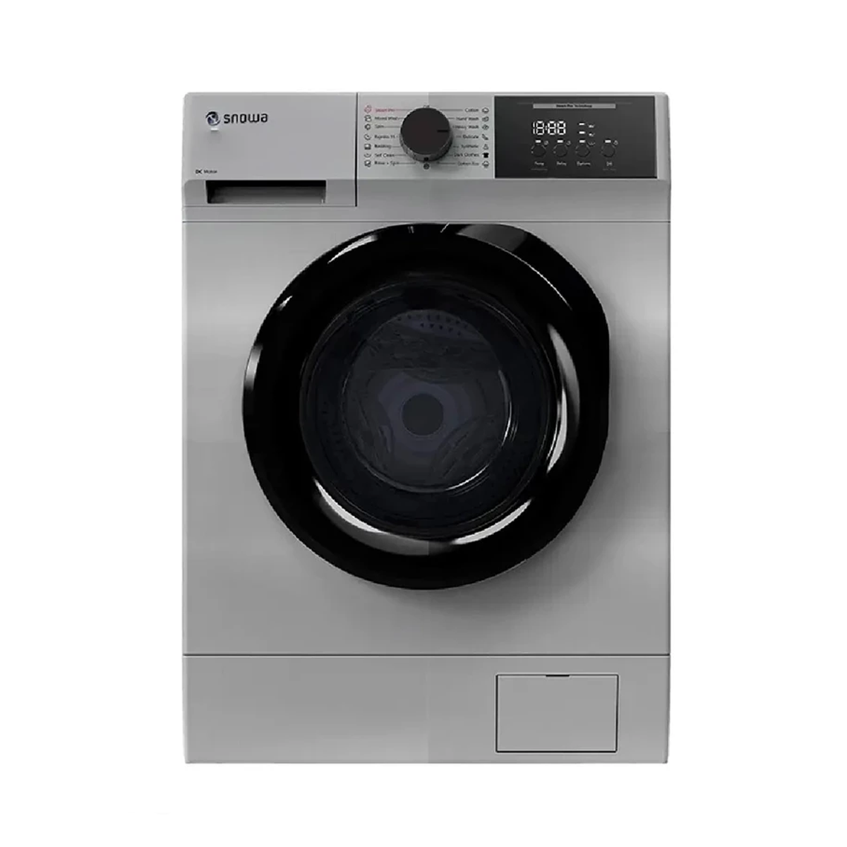 ماشین لباسشویی اسنوا 8 کیلویی مدل SWM-81S20-نقره‌ای