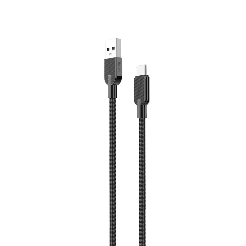 کابل شارژ USB به Type-c هترون مدل HC205UC طول 1متر  کابل شارژ USB به Type-c هترون مدل HC205UC طول 1متر