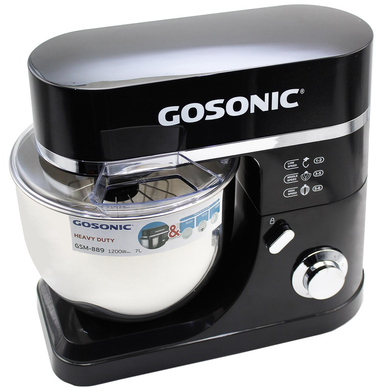 همزن کاسه دار گوسونیک مدل GSM-889-قرمز همزن کاسه دار گوسونیک مدل GSM-889-قرمز