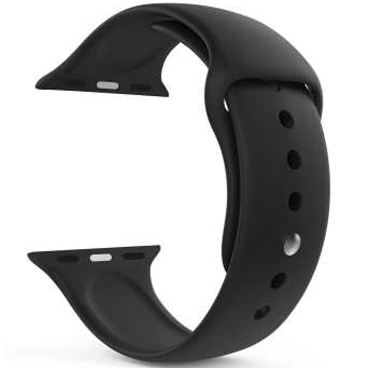 بند سیلیکونی مناسب برای ساعت اپل سایز 42/44 میلی متر-مشکی بند سیلیکونی مناسب برای ساعت اپل سایز 42/44 میلی متر-مشکی