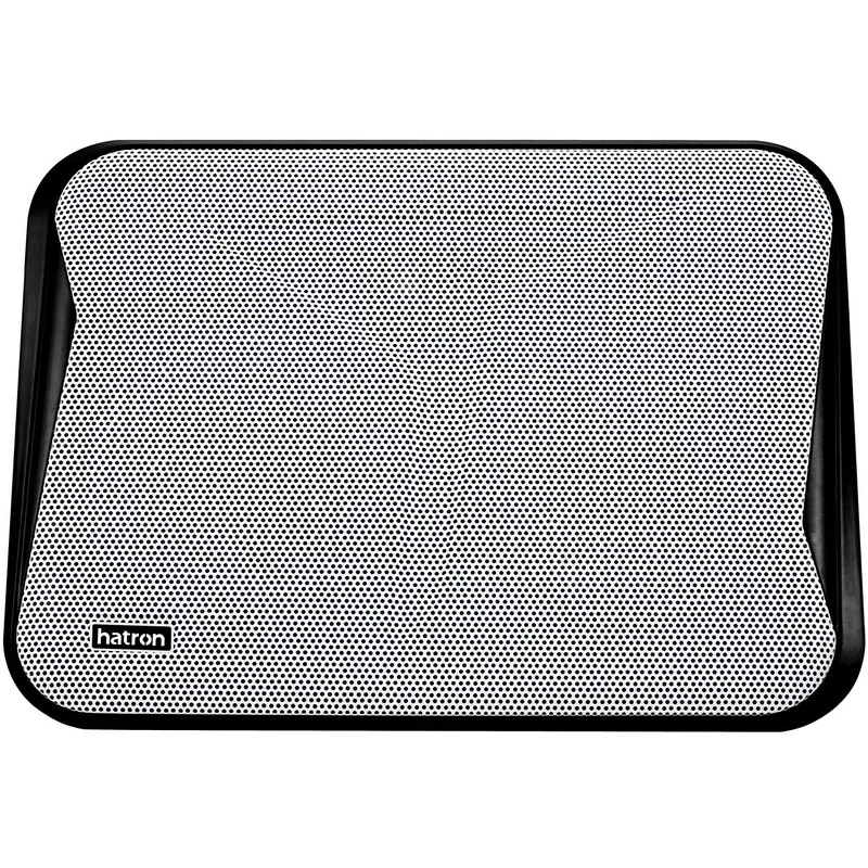 پایه خنک کننده لپ تاپ هترون مدل HCP086-نقرهای پایه خنک کننده لپ تاپ هترون مدل HCP086-نقرهای