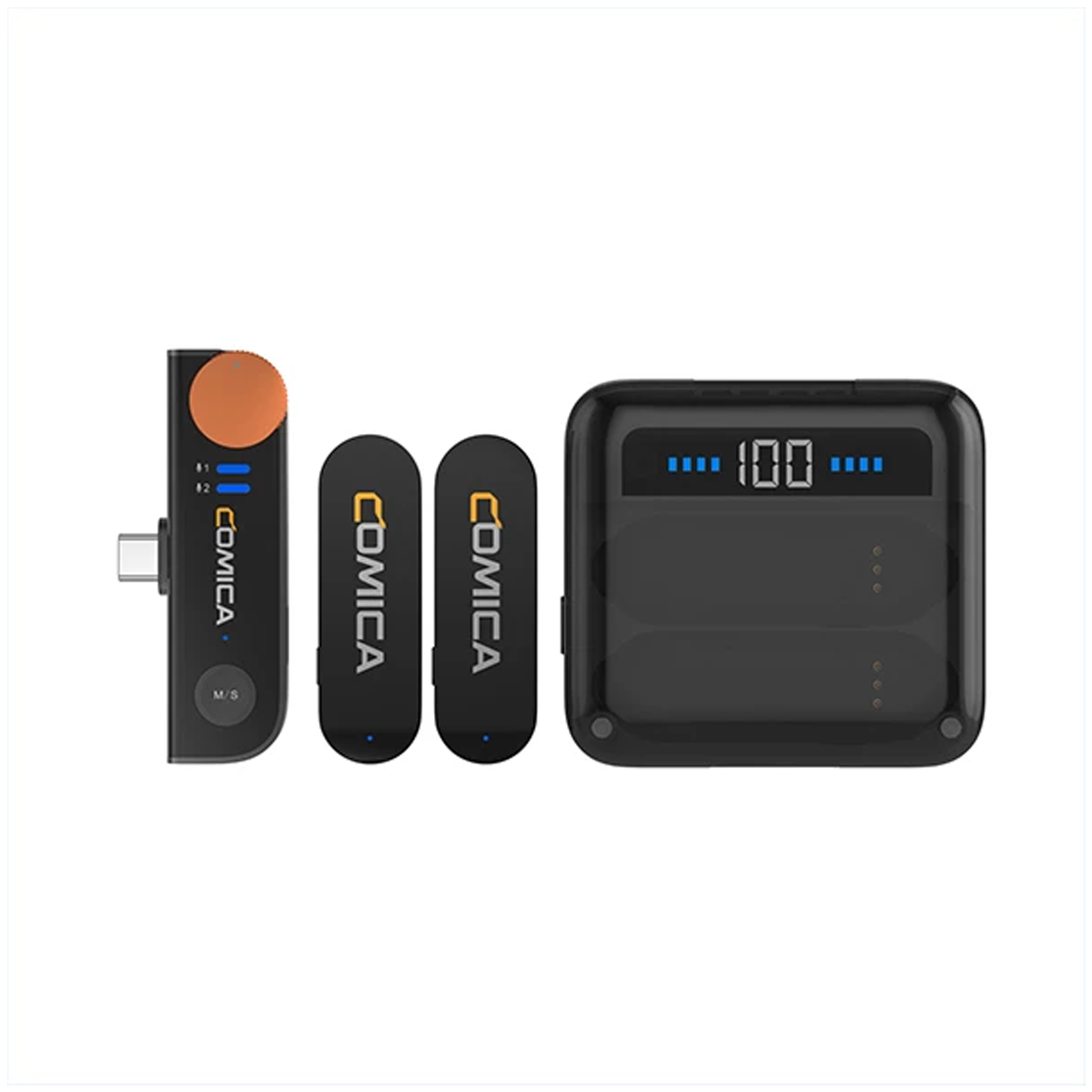 میکروفون بی سیم کامیکا مدل VIMO S-UC-مشکی میکروفون بی سیم کامیکا مدل VIMO S-UC-مشکی