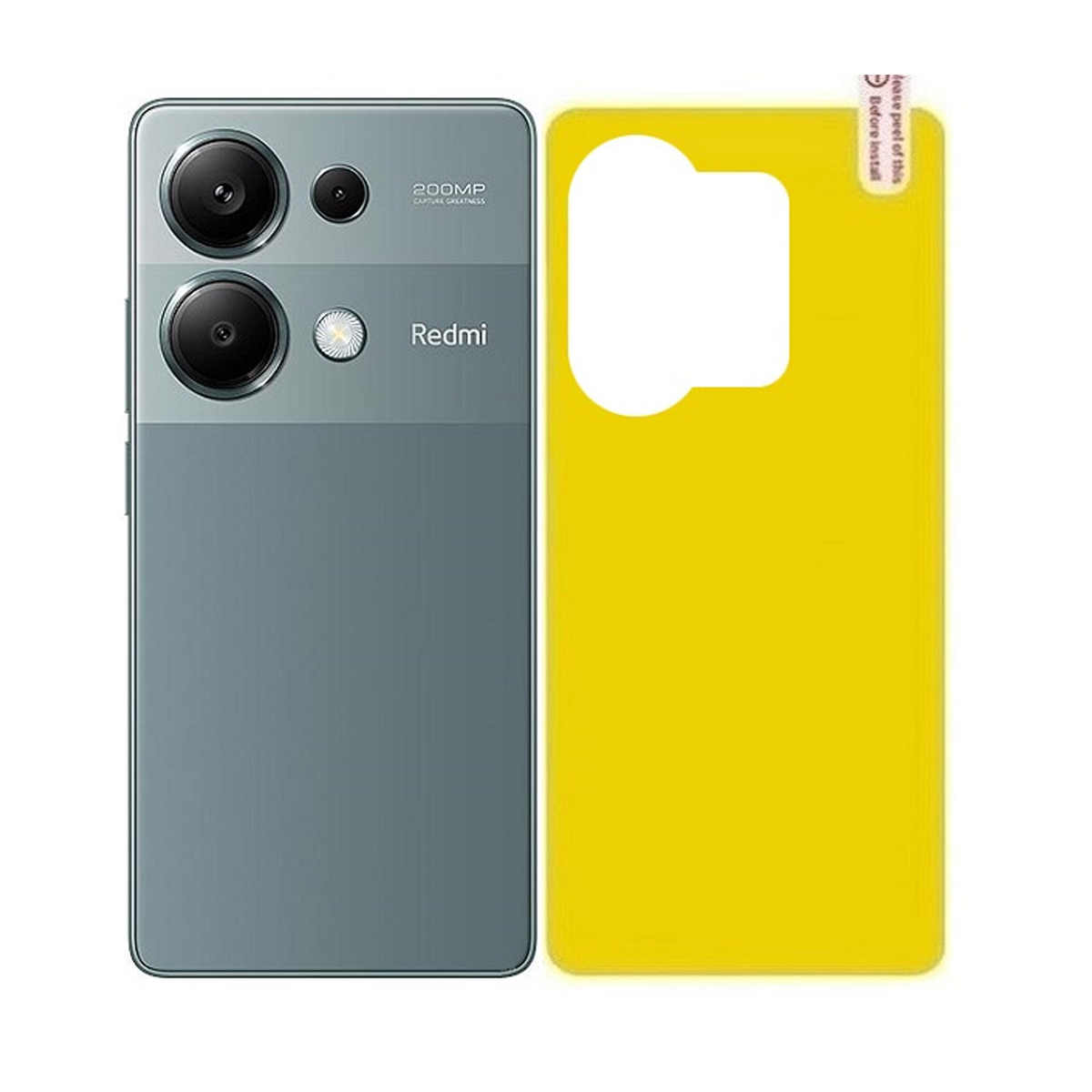 محافظ پشت گوشی شیائومی Redmi Note 13 Pro 4G-بی رنگ محافظ پشت گوشی شیائومی Redmi Note 13 Pro 4G-بی رنگ