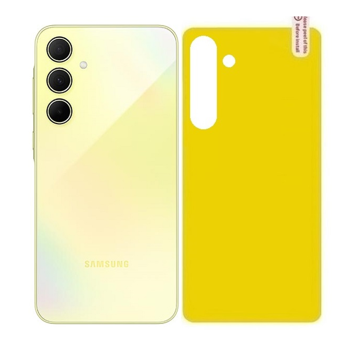 محافظ پشت گوشی سامسونگ Galaxy A35 -بی رنگ محافظ پشت گوشی سامسونگ Galaxy A35 -بی رنگ