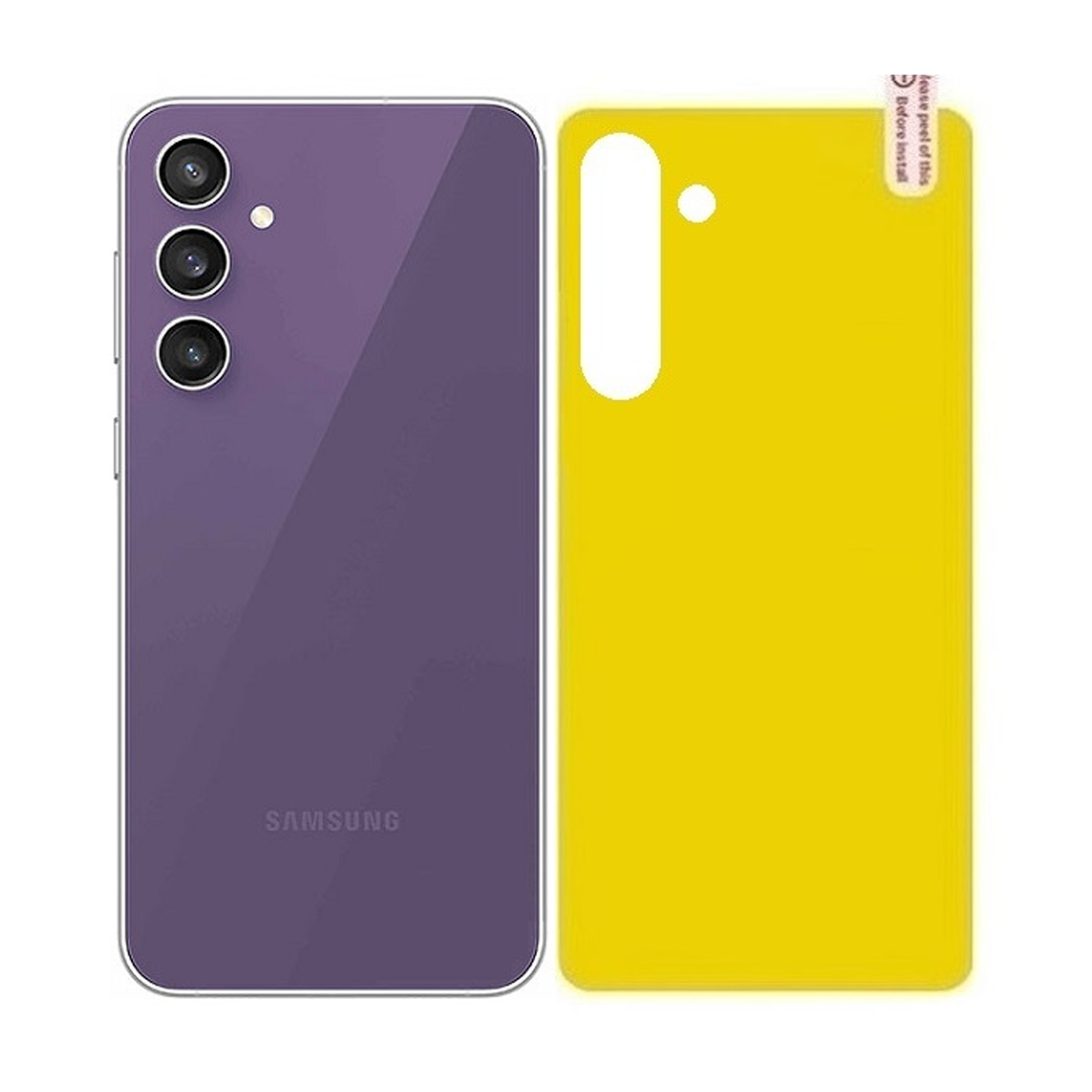 محافظ پشت گوشی سامسونگ Galaxy S23 FE-بی رنگ محافظ پشت گوشی سامسونگ Galaxy S23 FE-بی رنگ