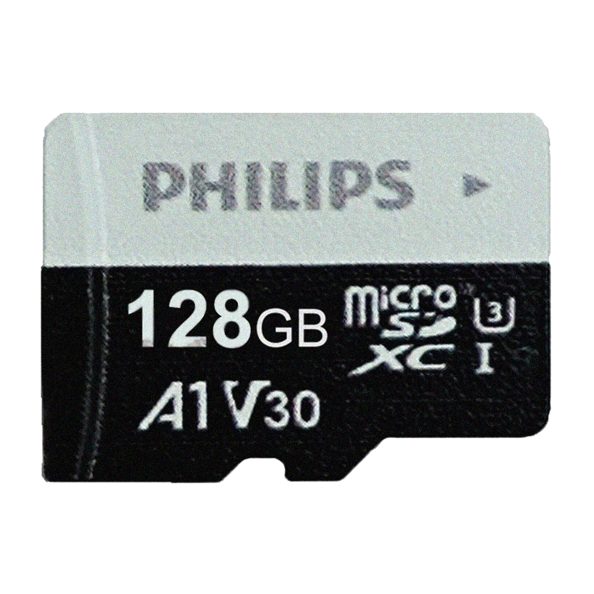 کارت حافظه microSDXC فیلیپس مدل A1-V30 کلاس 10 استاندارد UHS-I U3 سرعت 80MBps ظرفیت 128 گیگابایت کارت حافظه microSDXC فیلیپس مدل A1-V30 کلاس 10 استاندارد UHS-I U3 سرعت 80MBps ظرفیت 128 گیگابایت