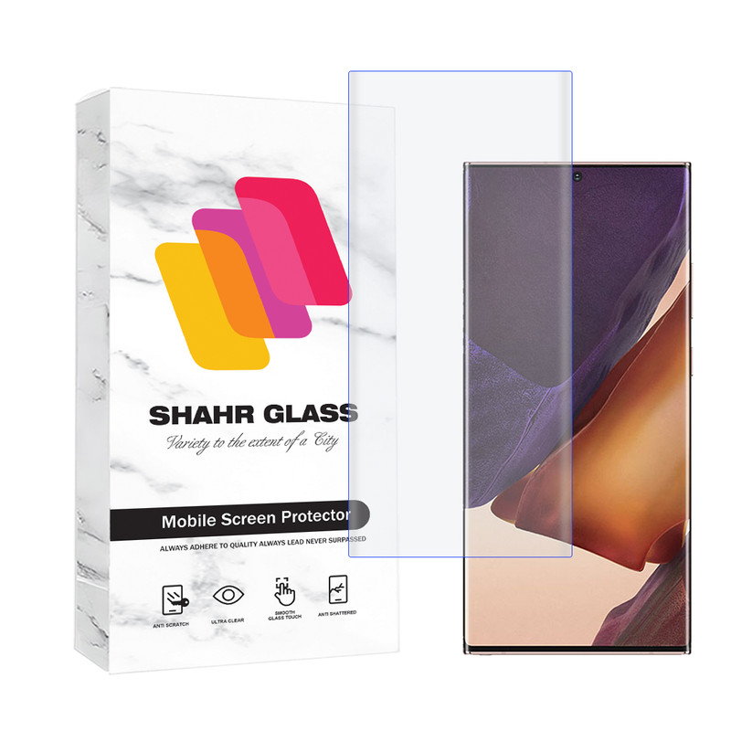 محافظ صفحه نمایش یووی شهر گلس مدل UVLIGHTSH مناسب برای گوشی موبایل سامسونگ Galaxy Note 20 Ultra 4G - Galaxy Note 20 Ultra 5G-بی رنگ محافظ صفحه نمایش یووی شهر گلس مدل UVLIGHTSH مناسب برای گوشی موبایل سامسونگ Galaxy Note 20 Ultra 4G - Galaxy Note 20 Ultra 5G-بی رنگ